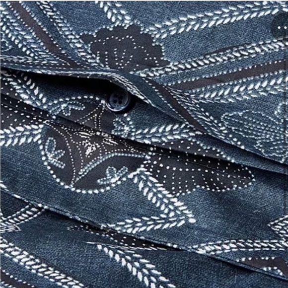 Ralph Lauren Duvet Cover Francois Navy Blue King 100% Cotton Bedding 108x96in - Picture 7 of 7